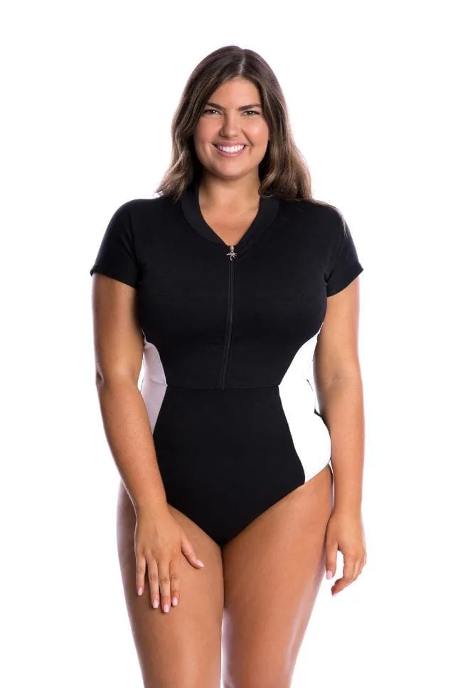 Acapulco Cap Sleeve One Piece