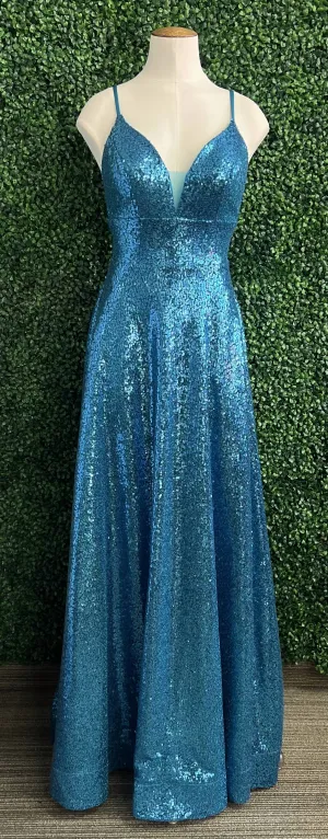 Amarra - Soft Sequin Prom Dress Ballgown