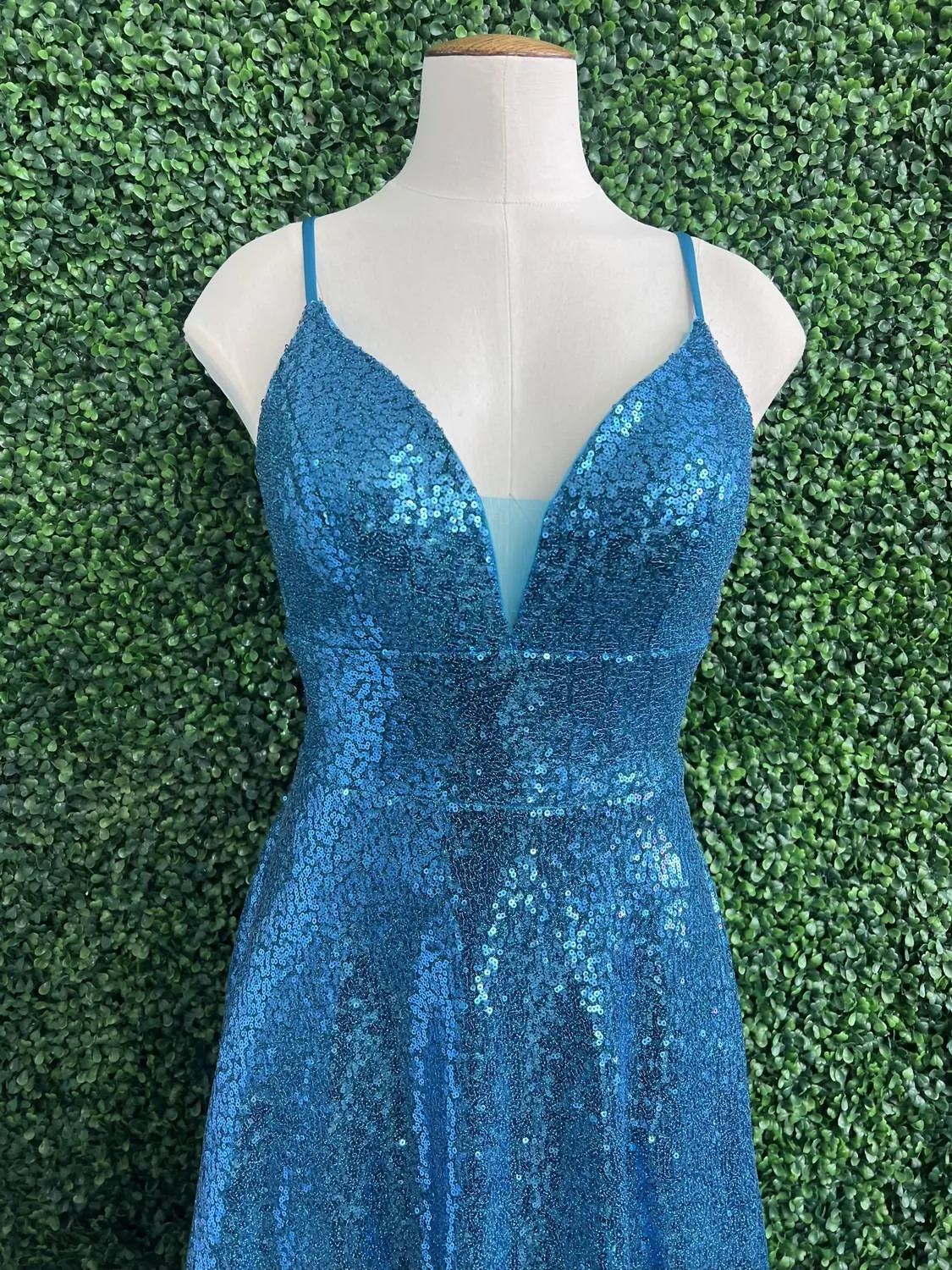 Amarra - Soft Sequin Prom Dress Ballgown