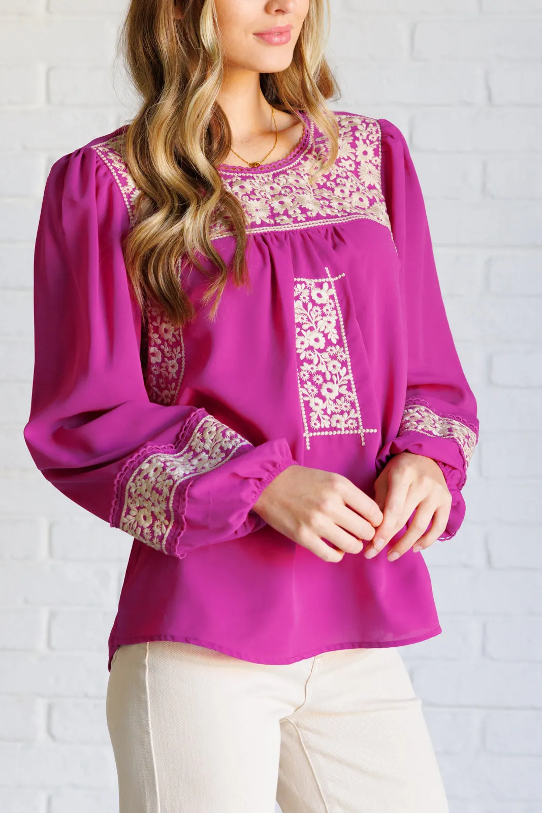Beautiful Embroidered Blouse