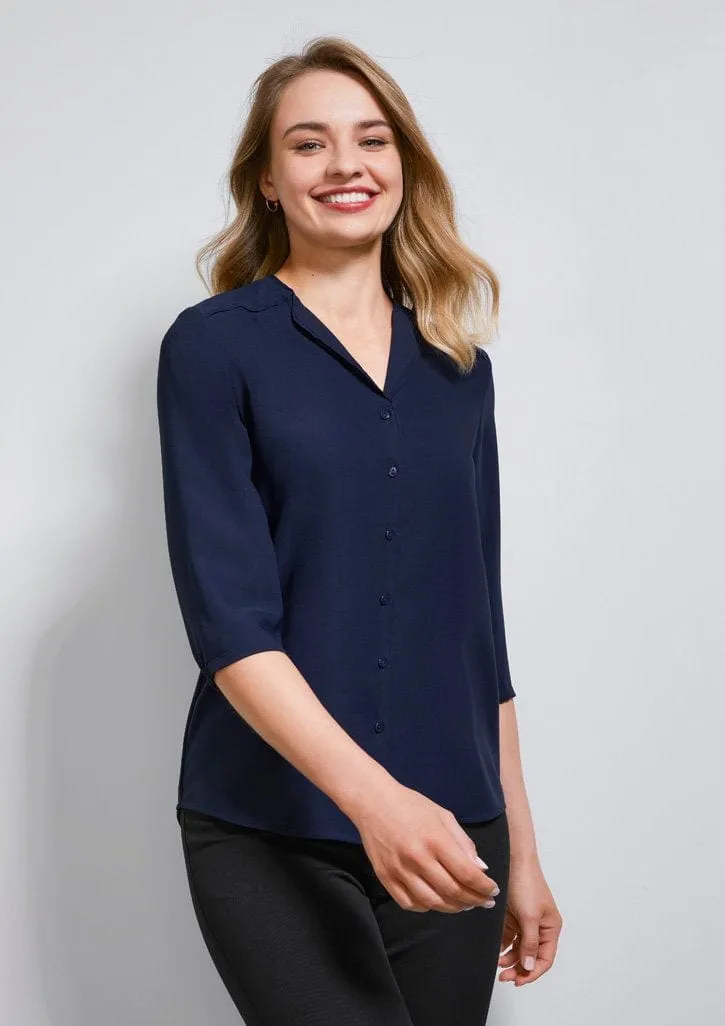 Biz Corporate Lily Women's Longline Blouse S015T