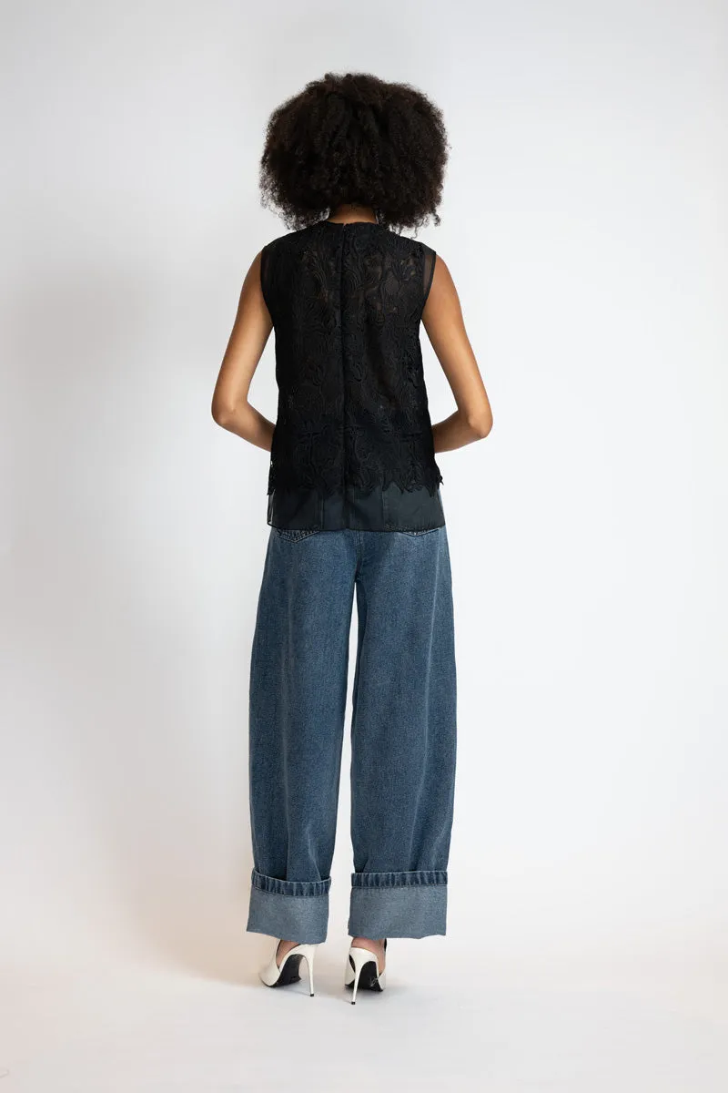 Black Nomad Lace Top