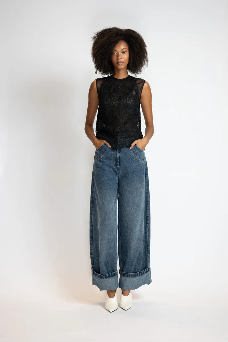 Black Nomad Lace Top