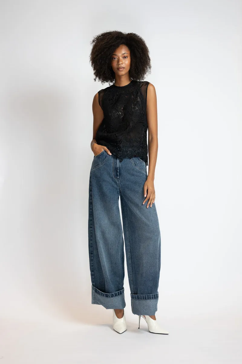 Black Nomad Lace Top