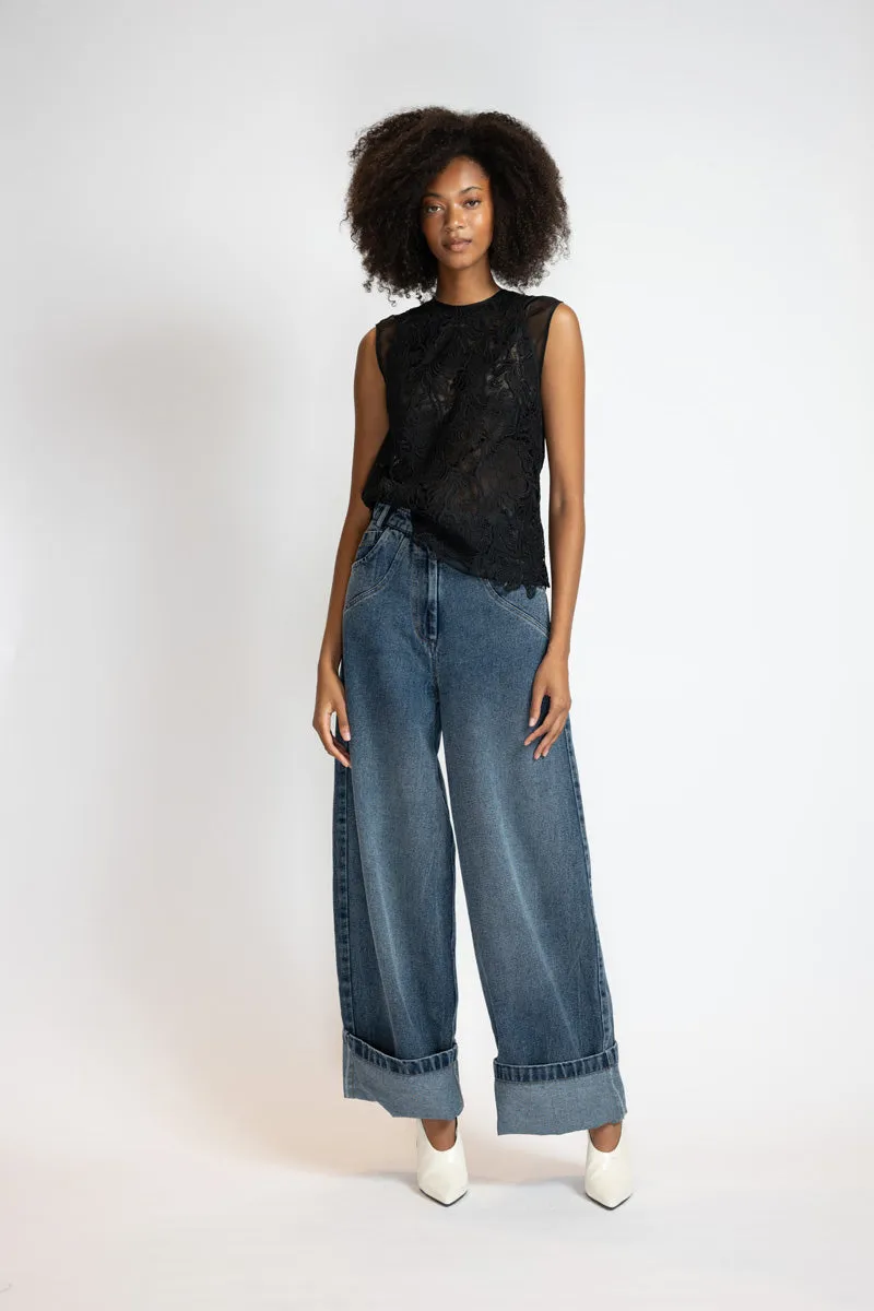 Black Nomad Lace Top