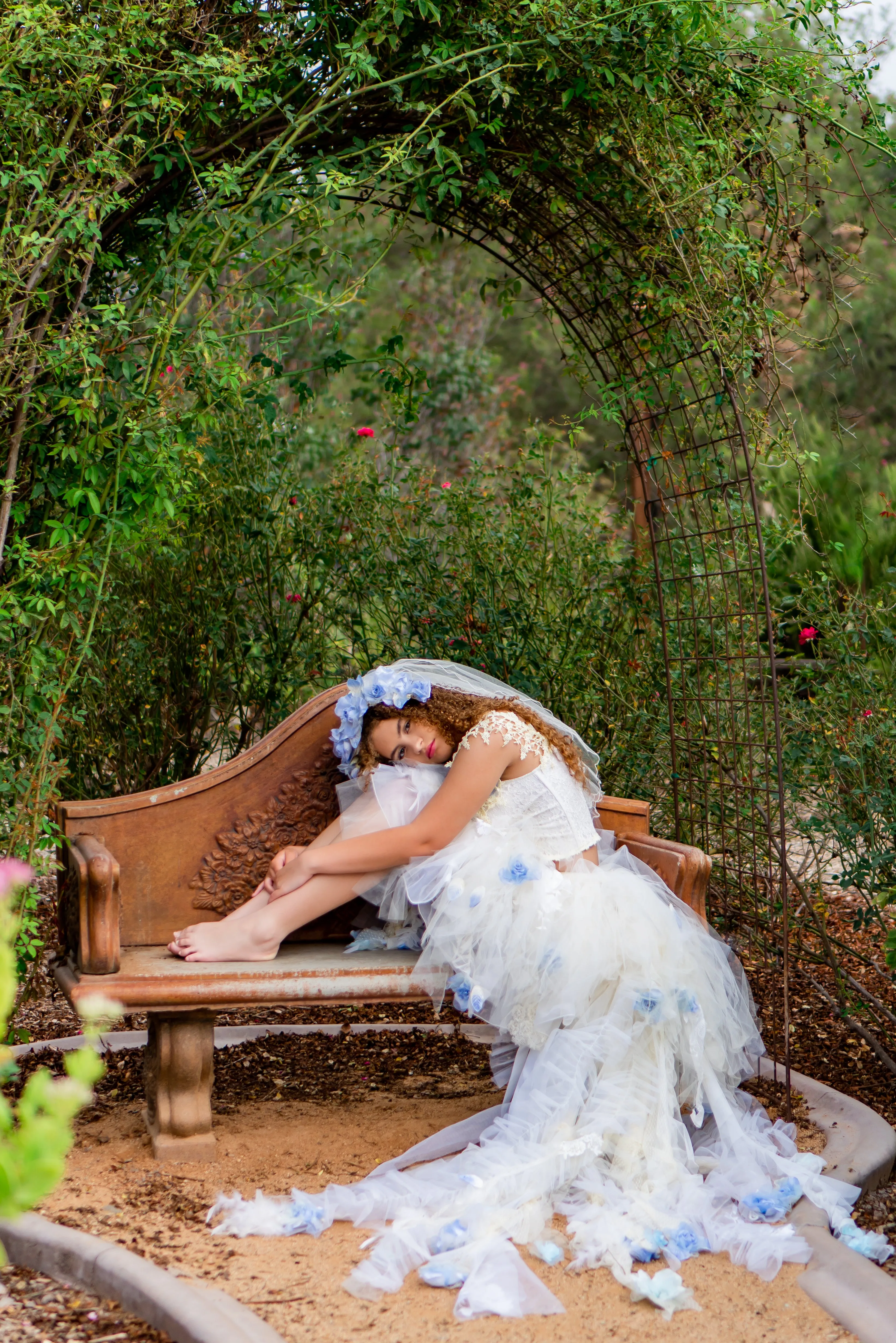 Bridal Tulle Skirt and Corset - Ginny