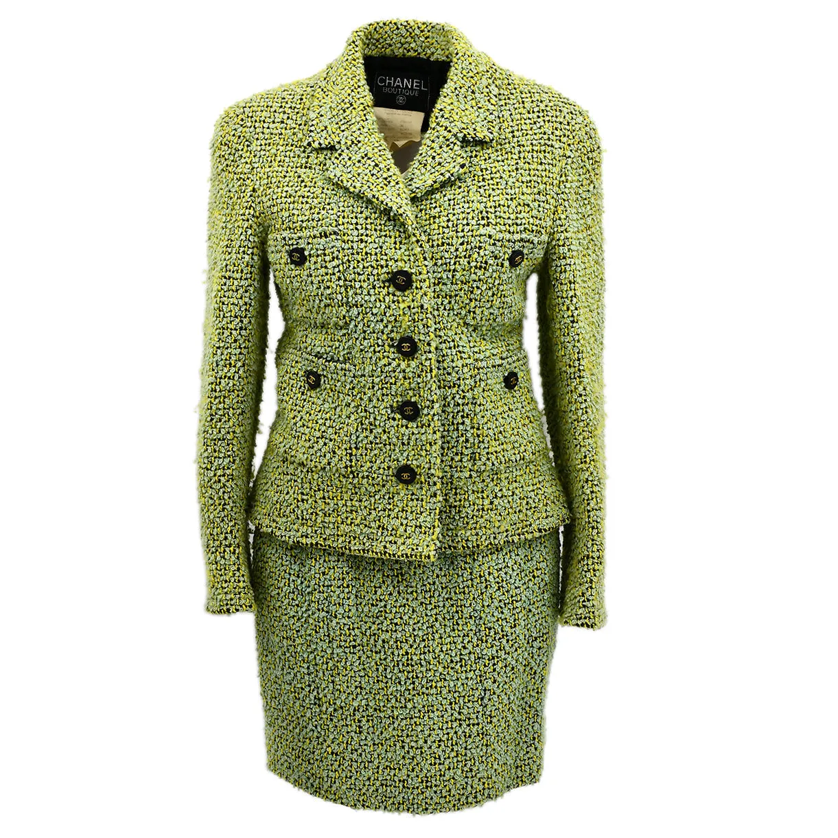 Chanel 1994 jacket skirt suit #36