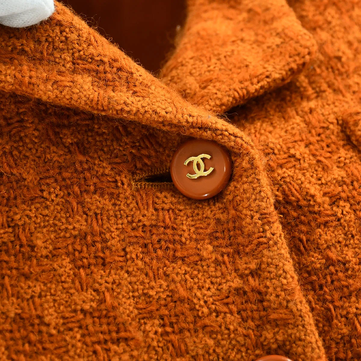 Chanel 1995 fall tweed skirt suit #38