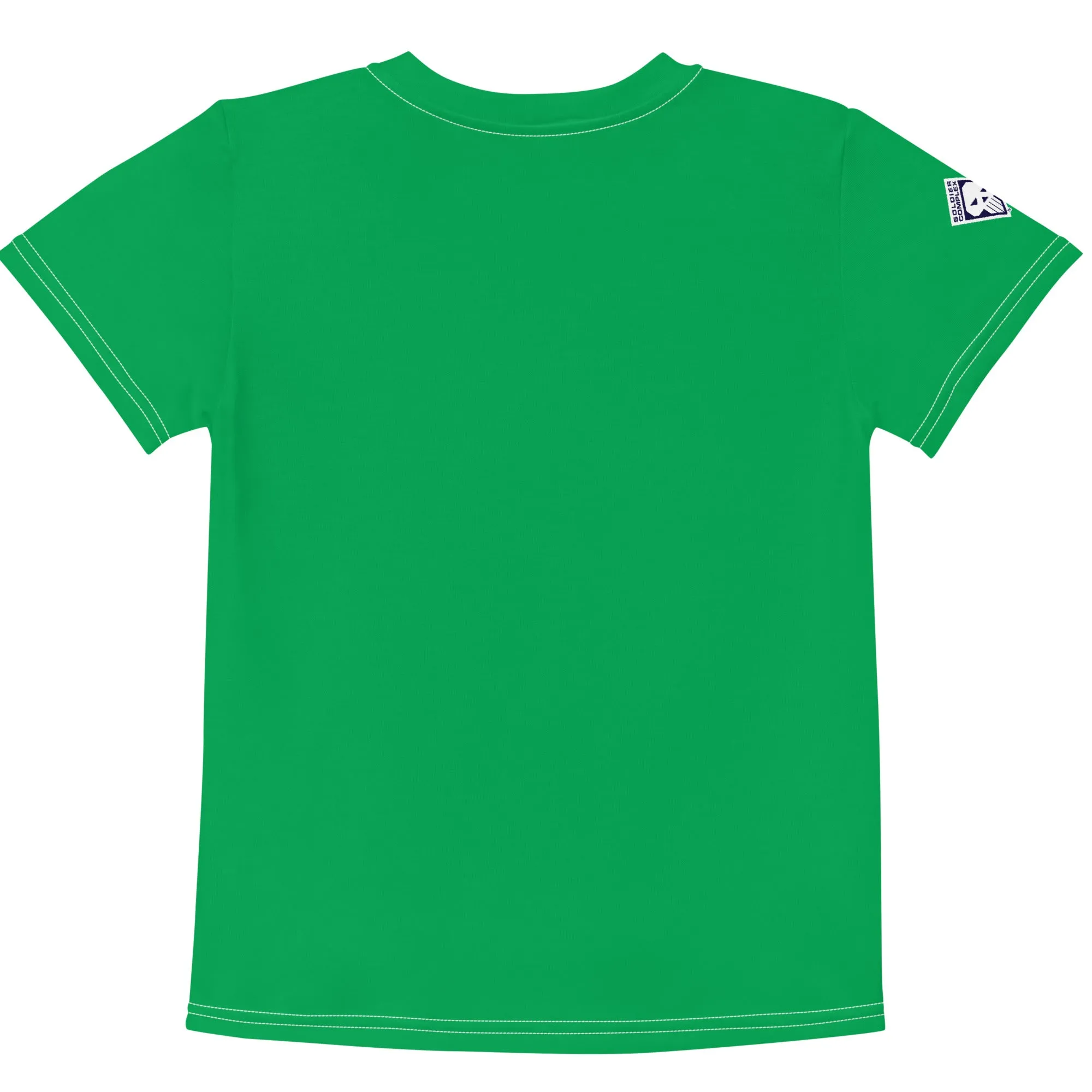 Comfortable Mobility: Boy's Short Sleeve Classic Judo Rash Guard - Jade