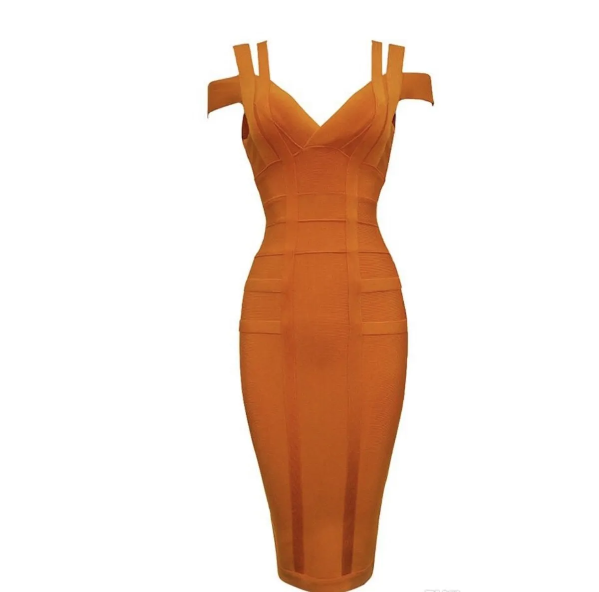 Elegan bandage sleeveless dress
