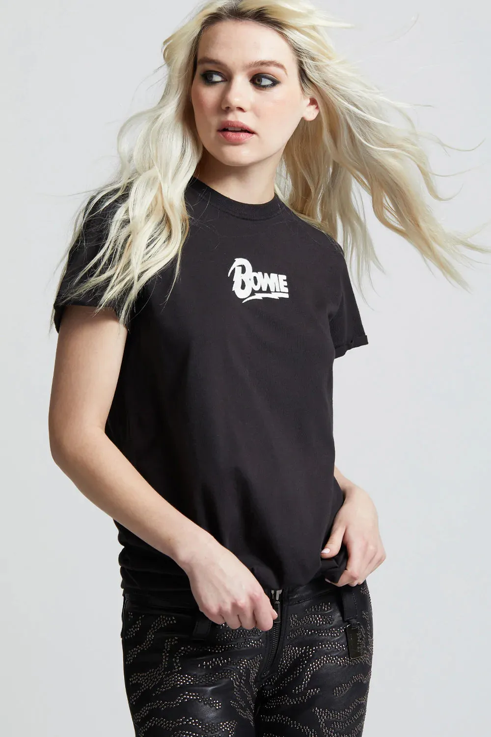 Embroidered Bowie Tee