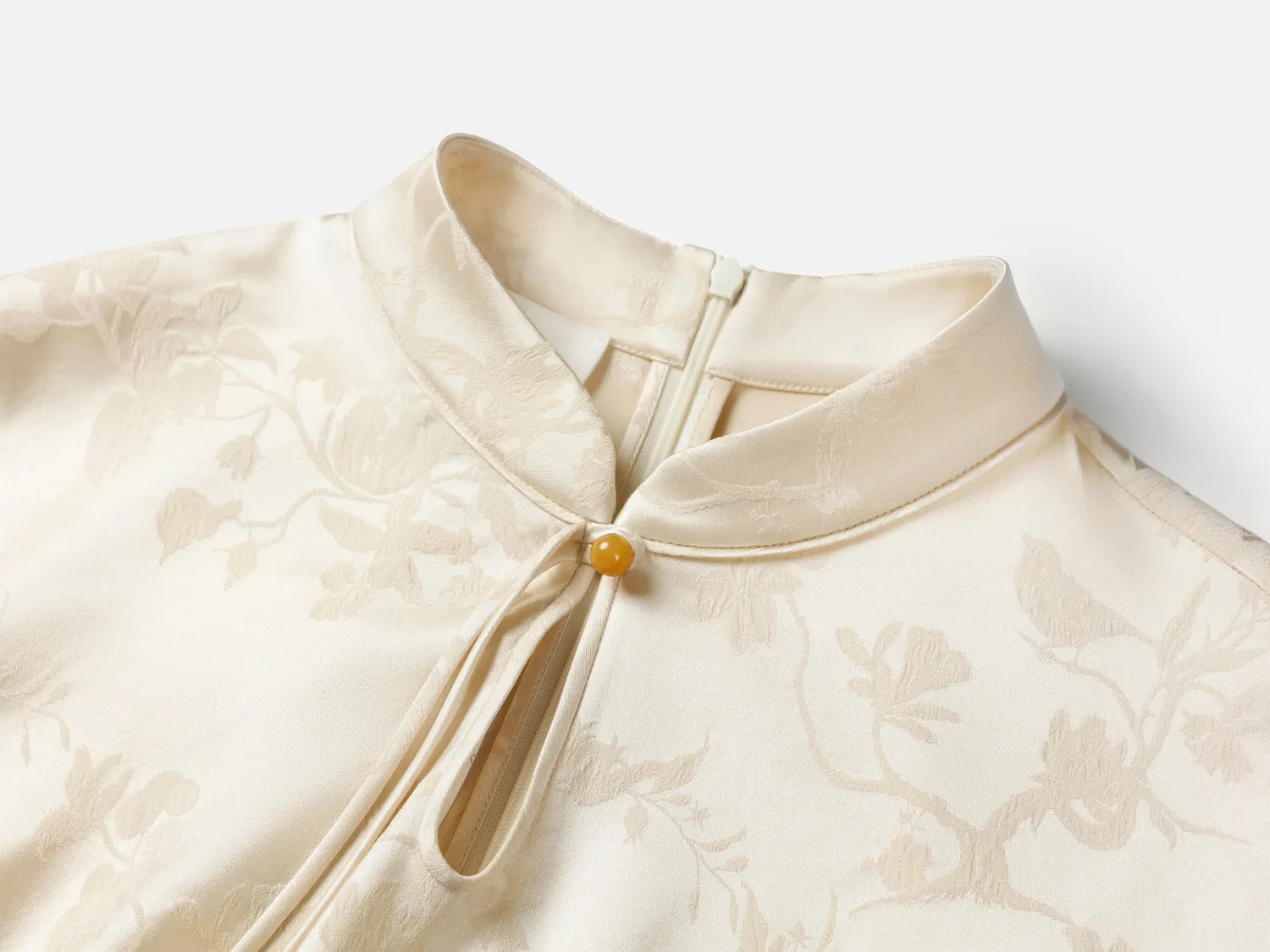 EP YAYING Traditional Style Silk Dress
