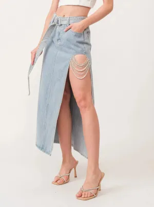 Esme denim Skirt