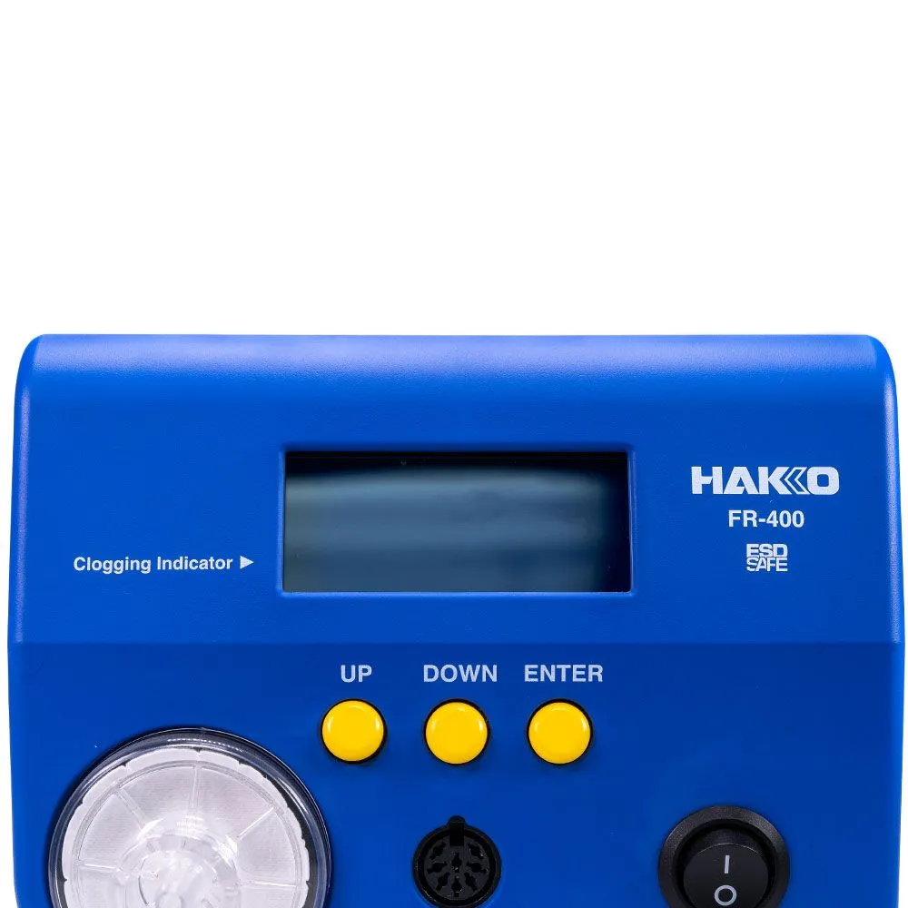 Hakko FR-400 Ultra Heavy Duty (UHD) Desoldering Station with IMPROVED handpiece