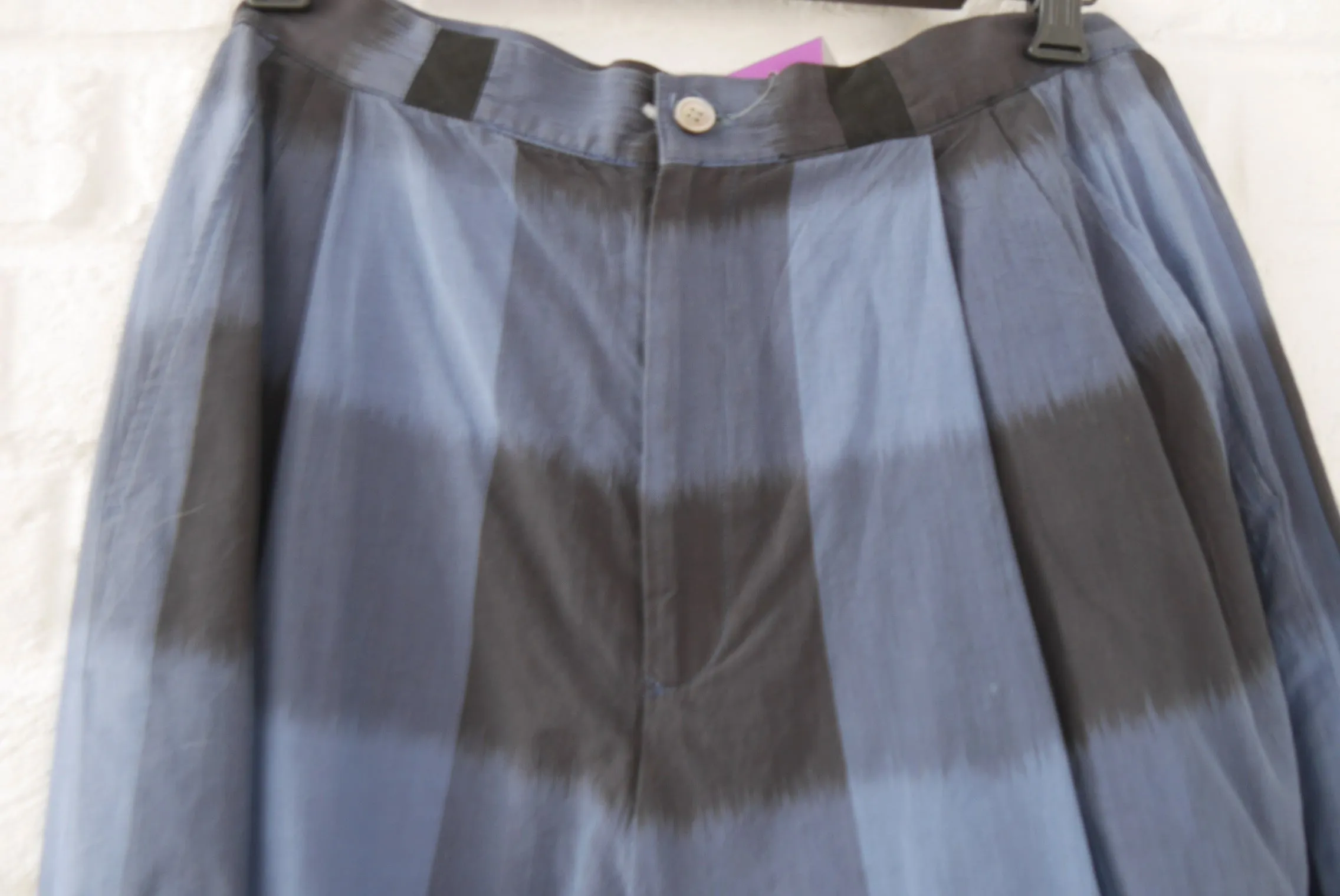 Issey Miyake plantation deconstructed pants.