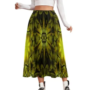 Layered Chiffon Skirt Forest