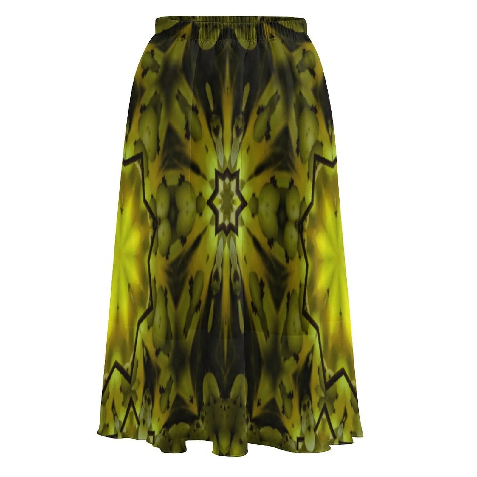 Layered Chiffon Skirt Forest