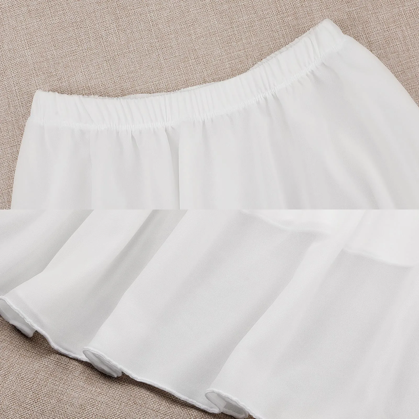 Layered Chiffon Skirt Forest