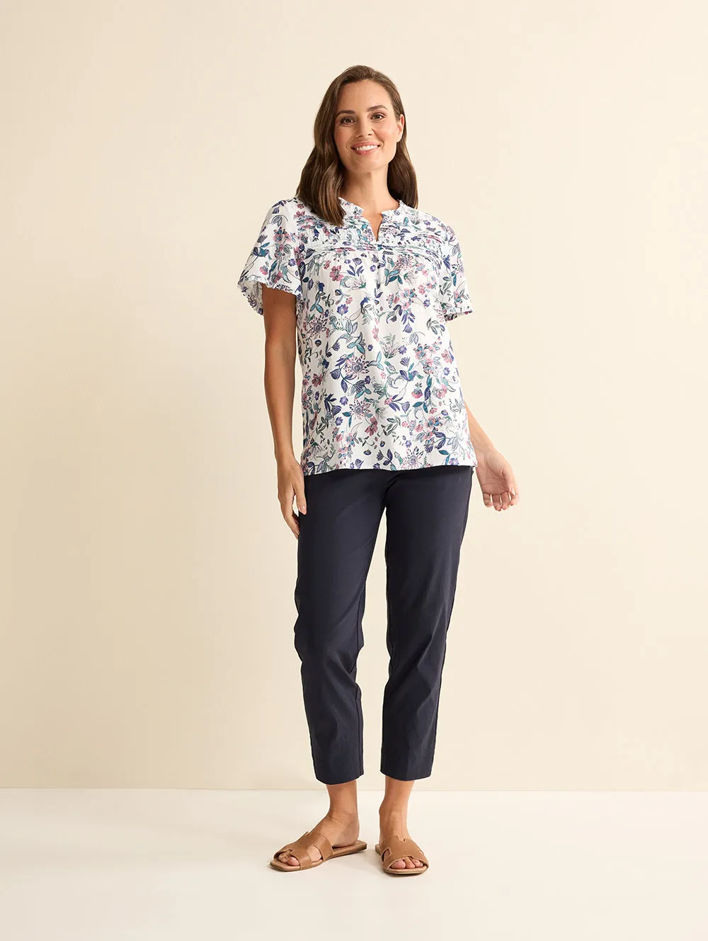 Leyla Short Sleeve Blouse