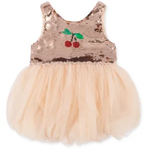 Minnu Dress - Gold Blush