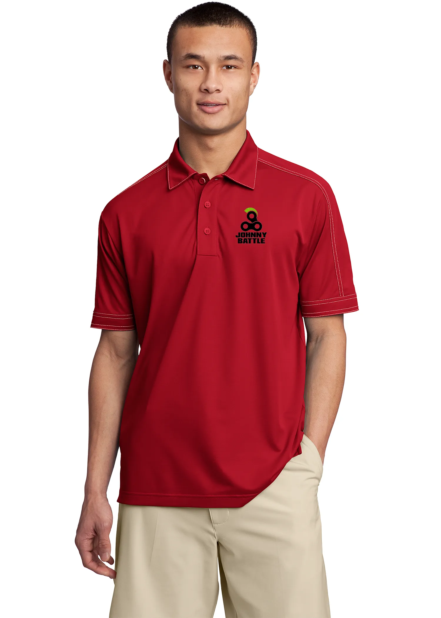 MoJoe - Sport-Tek® Contrast Stitch Micropique Sport-Wick® Polo Shirt (ST659)