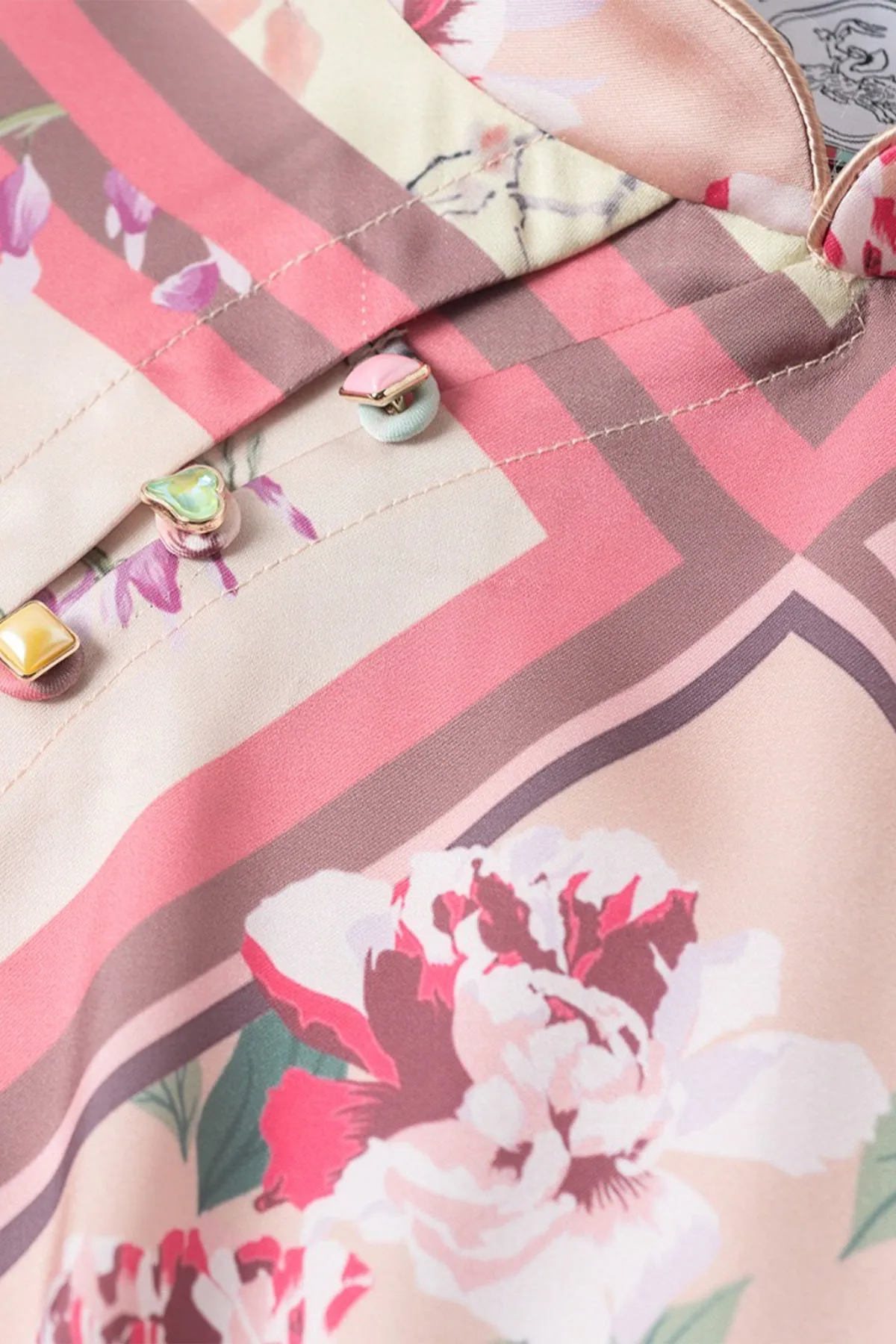 Mukzin | Argyle Plaid Improved Cheongsam QIPAO - 囍XI