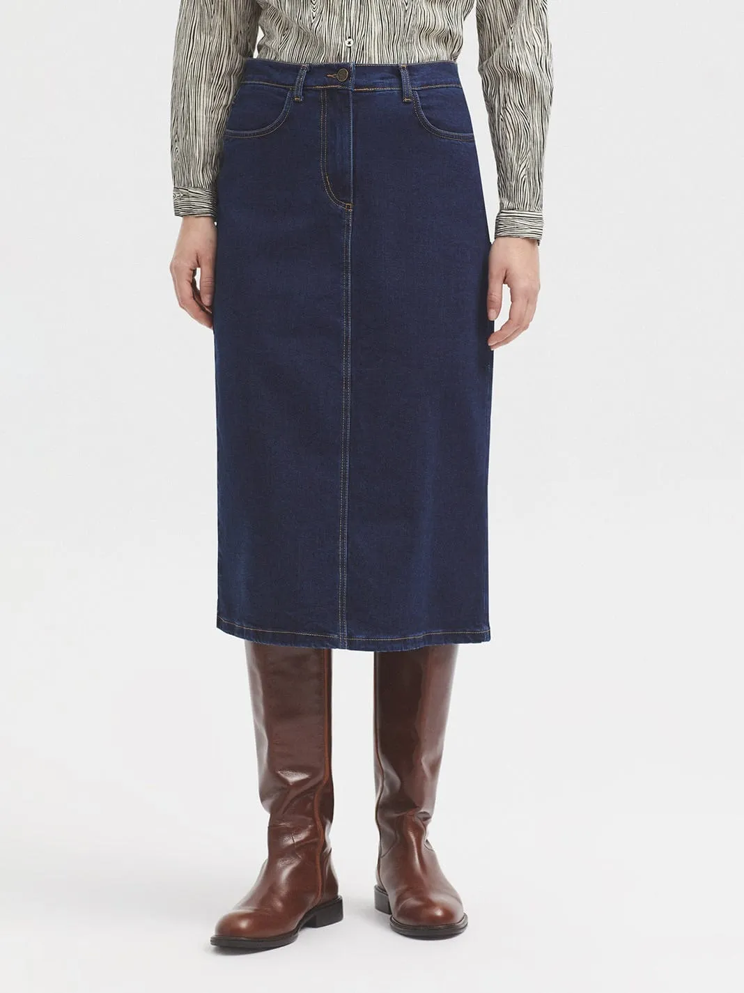 Nice Things Five Pocket Denim skirt