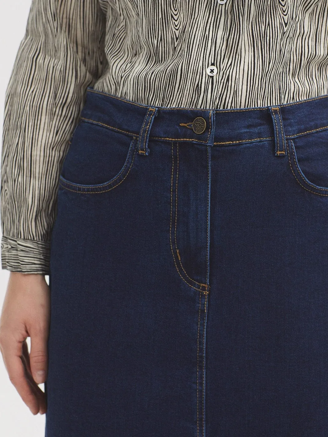 Nice Things Five Pocket Denim skirt