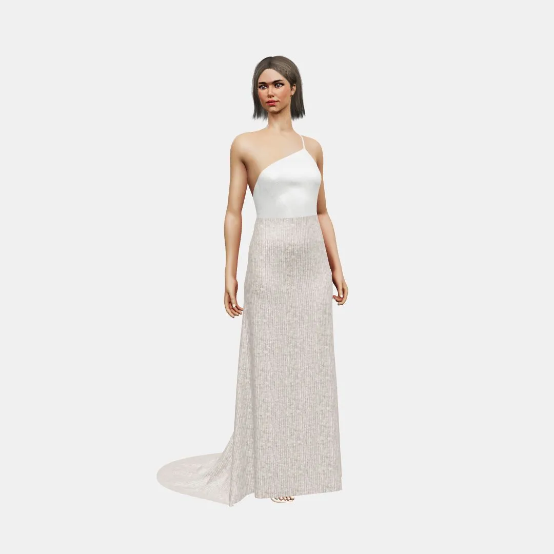 One shoulder   column