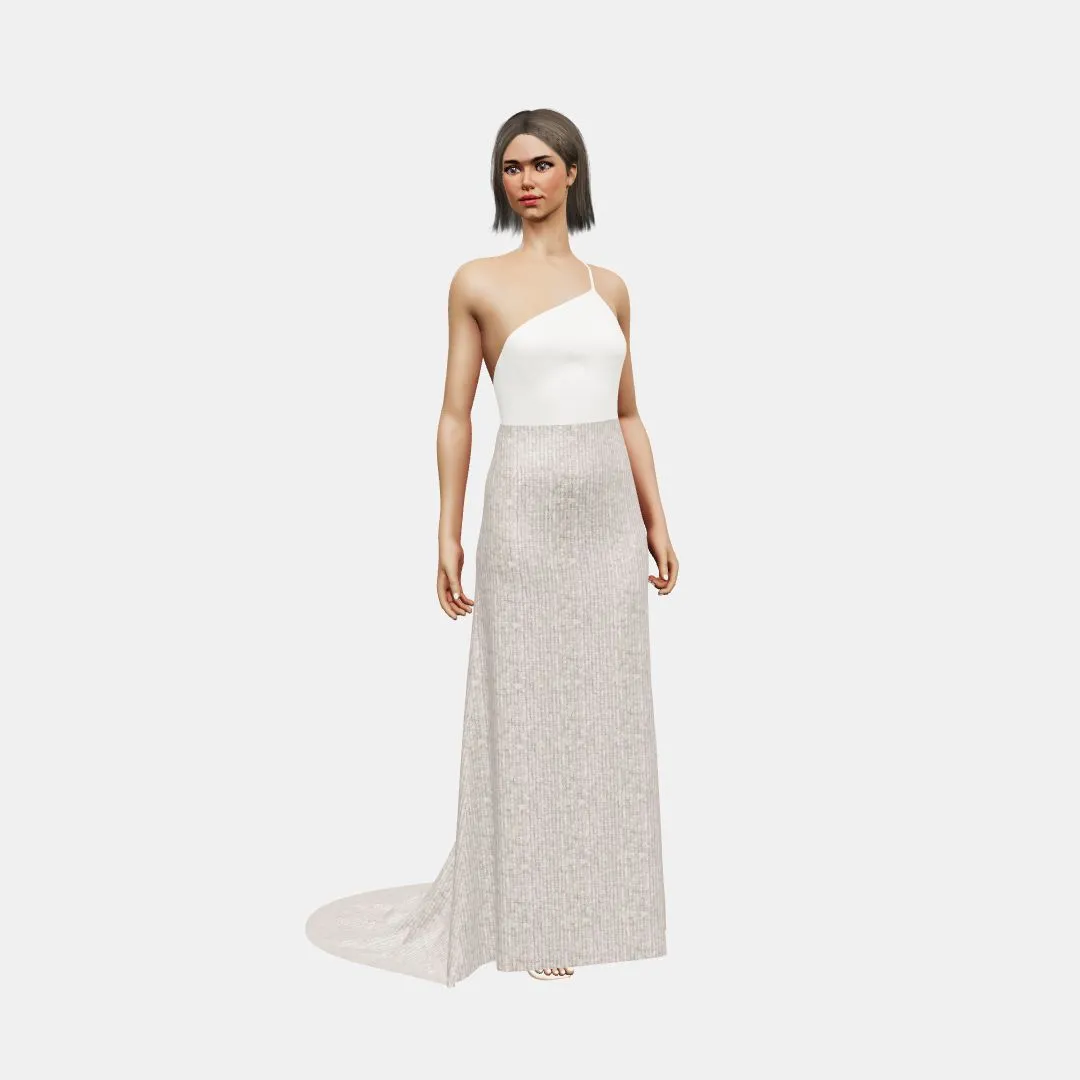 One shoulder   column