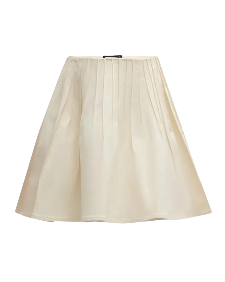 Pintuck Skirt