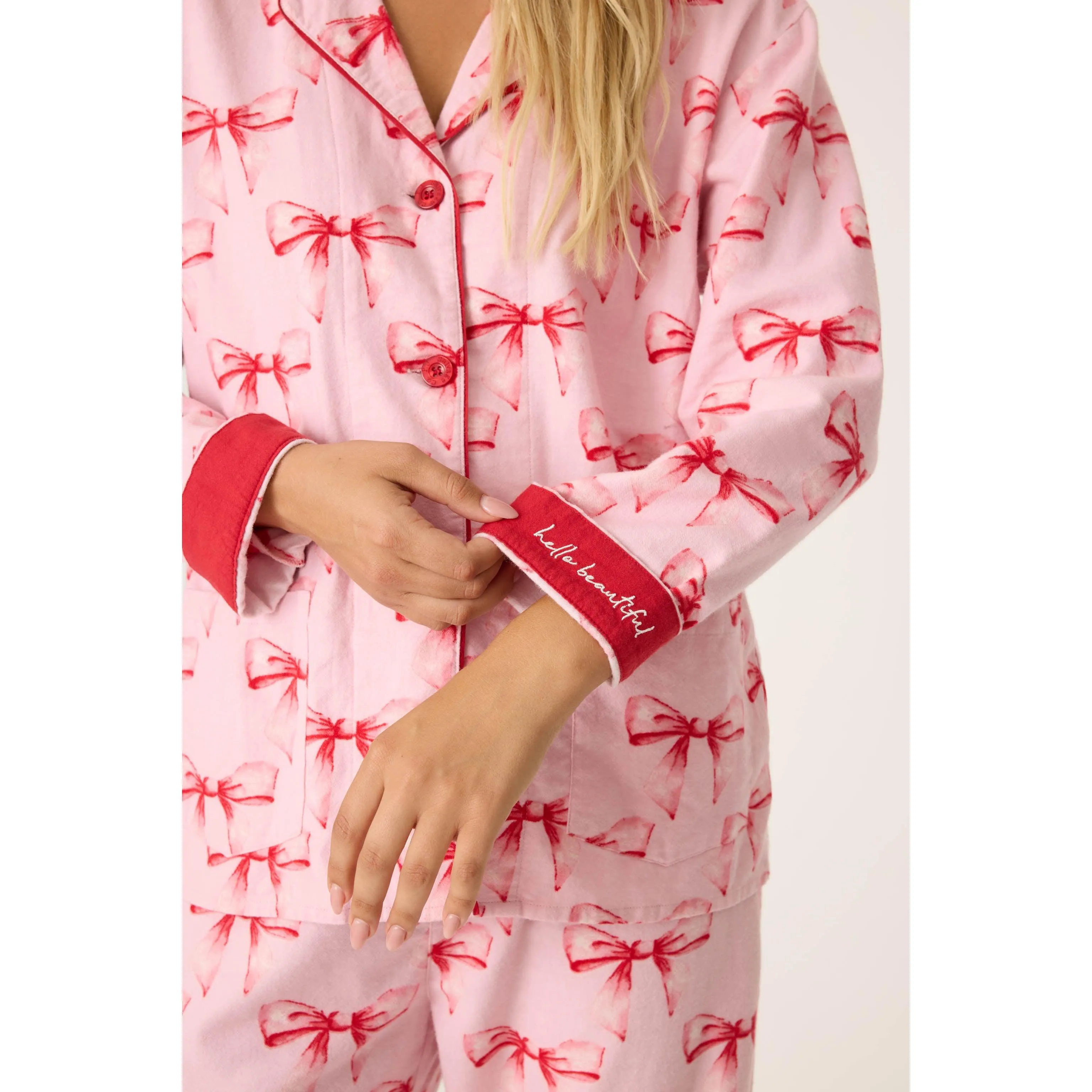 RIBBONS & BOWS PJ SET