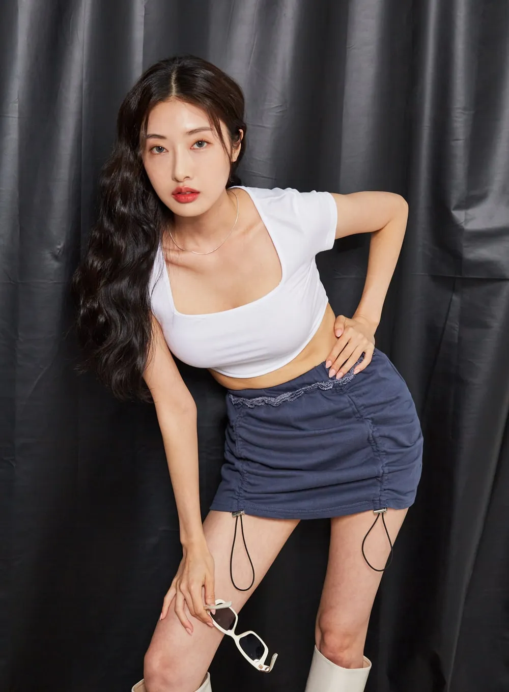 Side String Skirt Pants IU26