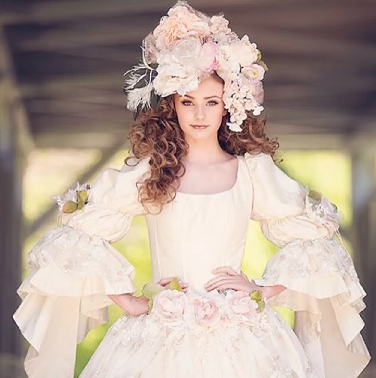 Victorian Wedding Gown - Dee