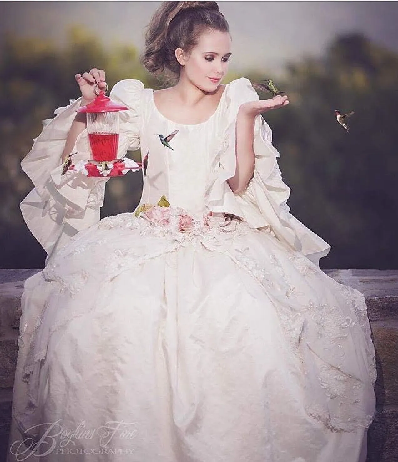 Victorian Wedding Gown - Dee