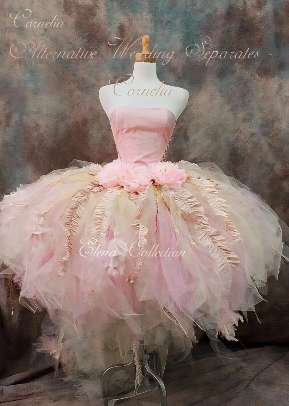 Wedding Tulle Skirt & Corset - Cornelia